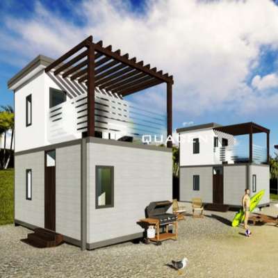 Modern Wooden Frame Building Modul Haus Europe